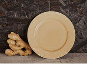 Lyngby Rhombe-Earth Middagstallerken marble 2pk (521-201880)