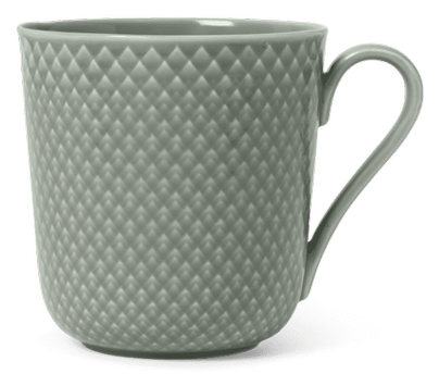 Lyngby Rhombe-Earth Kopper marble+moss 2pk (521-201883)