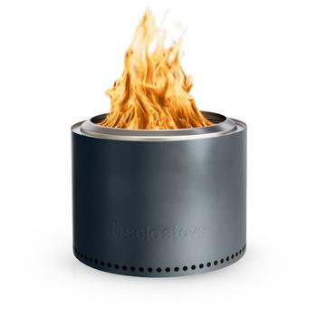 Solo Stove Bålpanne Bonfire2.0 Kit Gunmetal-Metallic med askeskuff
