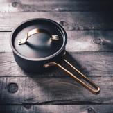 Vargen & Thor Arvet Viggo Kasserolle svart-hamret_1L (655-60230014)