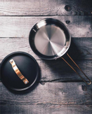 Vargen & Thor Arvet Viggo Kasserolle svart-hamret_1L (655-60230014)