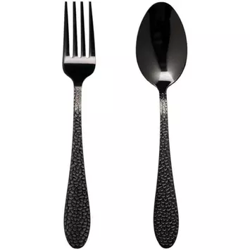 Vargen & Thor Frost-Onyx Dessertbestikk 8-deler Svart (655-60230034)