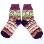 Mummi Sokker Fair-Isle Snorkfrøken str.36-40 (532-MMSFISNO001A)