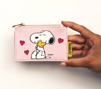 Snoopy Lommebok Love 12x8,5 (532-PEAPURLO001A)