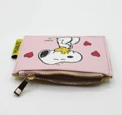 Snoopy Lommebok Love 12x8,5 (532-PEAPURLO001A)