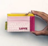 Snoopy Lommebok Love 12x8,5 (532-PEAPURLO001A)