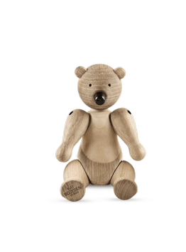 Kay Bojesen Trefigur Bjørn-Liliput H9,5 Eik/Lønn (521-39541)