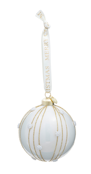 Riviera Maison Ornament Flower-Pearled Ø10 (443-563080)