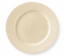 Lyngby Rhombe-Earth Middagstallerken Ø27 marble