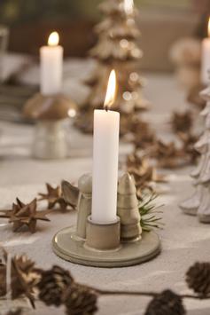 Ib Laursen XMAS Lysestake Engel Natur (171-92215-14)