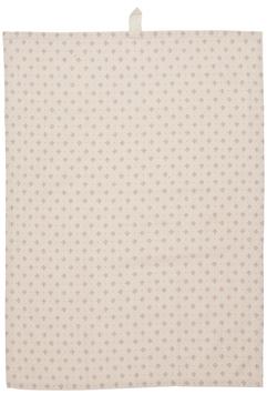 Ib Laursen Kjøkkenhåndkle Julia Rødt-Mønster