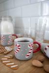 Pluto Design Espressokopp Polkagris H6,5 (418-GK720)