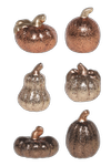 Chic Antique Dekorasjon Gresskar Glimmer 6stk (529-39104120)