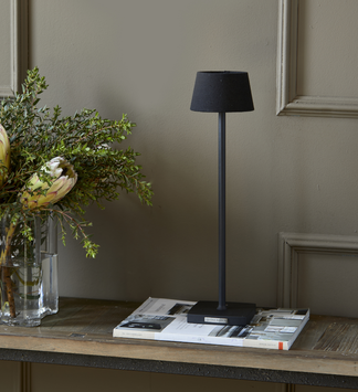 Riviera Maison Bordlampe Black Oppladbar H43 (443-549810)