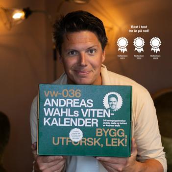 VitenWahl Julekalender Vitenkalender bygg-utforsk-lek 8+ (757-kalender-2024)