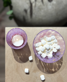 Magnor Glassverk Skål Camilla Prytz Rosa Sløyfe  (655-190033)