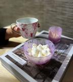 Magnor Glassverk Skål Camilla Prytz Rosa Sløyfe  (655-190033)