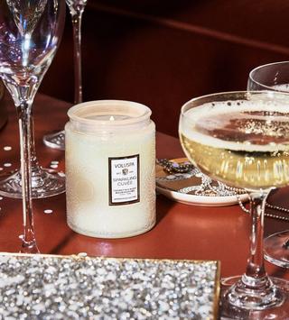 Voluspa Sparkling-Cuvee Duftlys Small 50t (703-V73529)