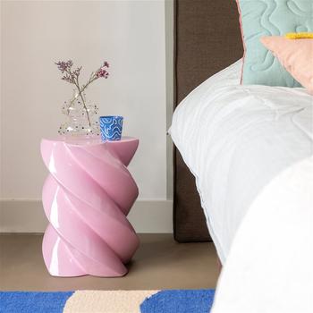 &Klevering Marshmallow Pidestall Candy-Pink H40