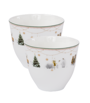 Wik & Walsøe Julemorgen Story Kopp 20cl_2pk (500-55407)