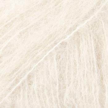 Drops Garn Brushed-Alpakka-Silk Offwhite 01,  25g (797-109801)