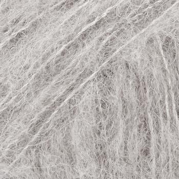 Drops Garn Brushed-Alpakka-Silk Lys-Grå 02,  25g (797-109802)