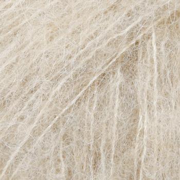 Drops Garn Brushed-Alpakka-Silk Lys-Beige 04, 25g