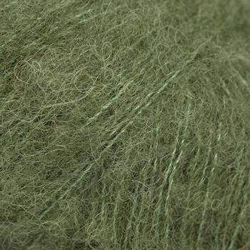 Drops Garn Brushed-Alpakka-Silk Mosegrønn 32,  25g (797-109832)