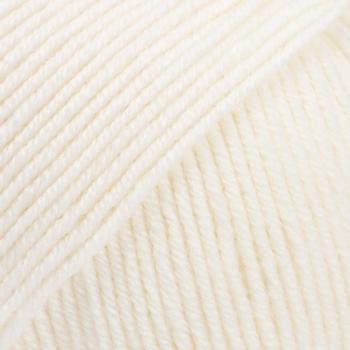 Drops Garn Baby-Merino Offwhite 02,  50g (797-105902)
