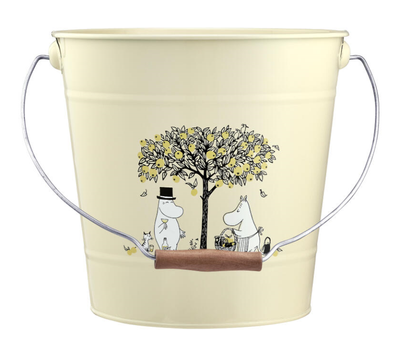 Mummi Vaskebøtte Stål Epler 10ltr (489-6416114970773)