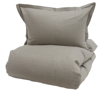 Turiform Kay Sengesett flanell grønn-zikkzakk (479-118906,118907,118908)