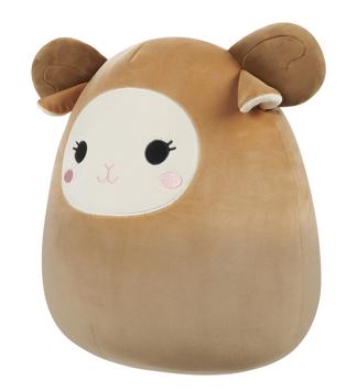 Squishmallows® Kosedyr Plysj Reggie-Ram 40cm (691-216326)