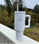 Liquide Tumbler Termoflaske Hvit 1.2L (LIQ-01-WHITE)