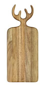 HOLM Skjærefjøl Akasietre 44x18cm gevir