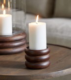 Riviera Maison Bangli Lysholder Mangotre H7,5 (443-554010)