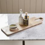 Riviera Maison Best-Bites trefjøl 65x20x1.5cm mangotre (443-554180)