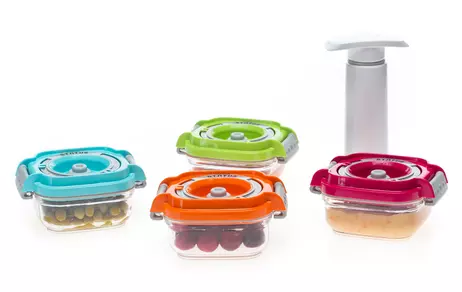 Status Vakuumboks-sett med håndpumpe Baby_5-deler (799-A158710)