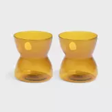 Klevering Totem Glass Amber 2stk (712-353-04)
