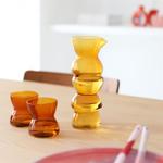 &Klevering Totem Glass Amber 2stk (712-353-04)