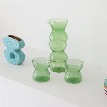 &Klevering Totem Glass Grønn 2stk (712-353-02)