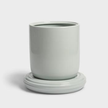 &Klevering Churros Blomsterpotte L Ø24,5xH25 Mist 
