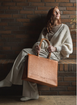 Muud Bina-XL Veske m/lommebok Whisky