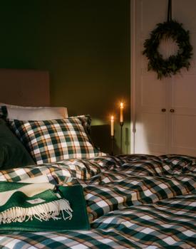 GANT Sengesett Flanell Forest-Green