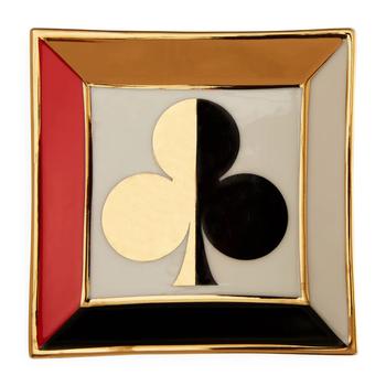 Jonathan Adler Dealer's Choice Brett 11,5x11,5 porselen