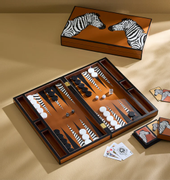 Jonathan Adler Zebra Backgammon Spill 47x28,6