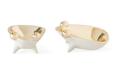 Jonathan Adler Frog Salt-&-Pepper Skåler 9,5x3,8