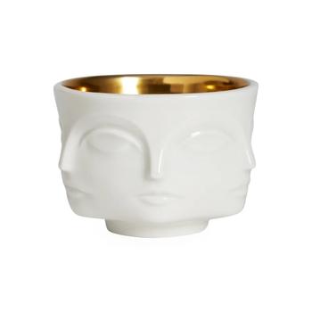 Jonathan Adler Dora Maar Telysholder Hvit-Gull H6 (368-27752)