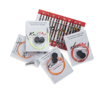 KnitPro Rundpinnesett Deluxe-Utskiftbart Symfonie 3.5-8mm (634-920613)