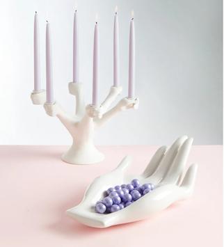 Jonathan Adler Eve Fruktbolle fat 46x21cm porselen (368-21836)