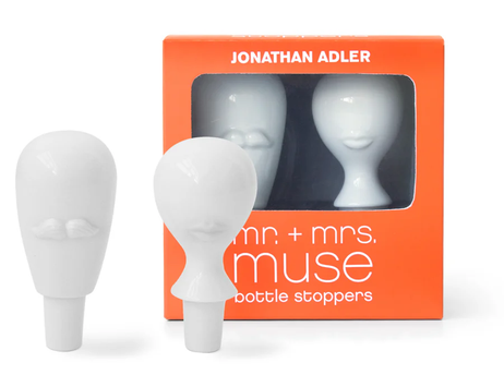 Jonathan Adler Mr&Mrs Muse Flaskekorker H8, 9/ H10, 2_2pk (368-7879)